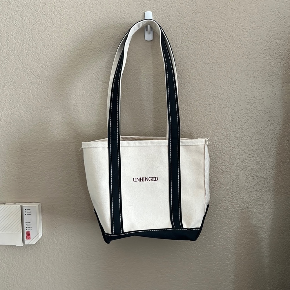 Monogrammed LL Bean Boat & Tote Bag
